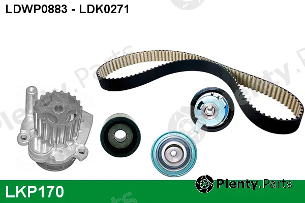 Lucas LKP170 — Water Pump & Timing Belt Kit