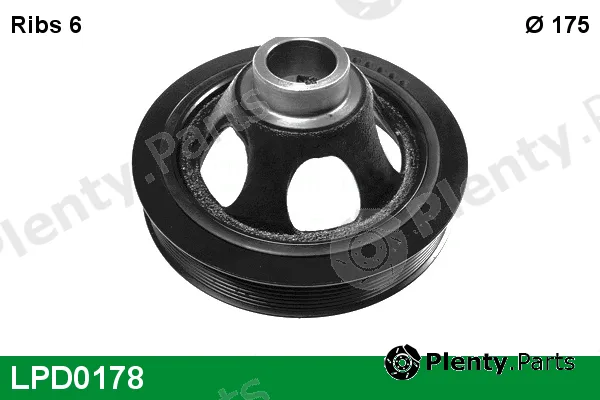 Lucas LPD0178 — Belt Pulley, crankshaft