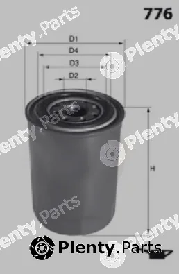 Lucas LFOS179 — Oil Filter