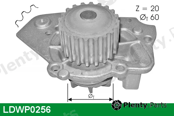 Lucas LDWP0256 — Water Pump, engine cooling