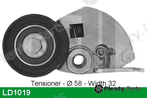 Lucas LD1019 — Tensioner Pulley, timing belt