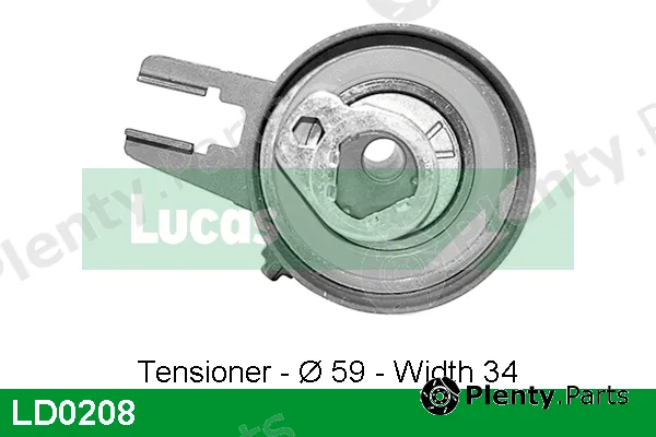 Lucas LD0208 — Tensioner Pulley, timing belt