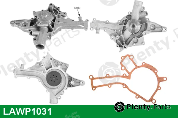 Lucas LAWP1031 — Water Pump, engine cooling