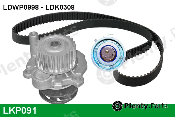 Lucas LKP091 — Water Pump & Timing Belt Kit