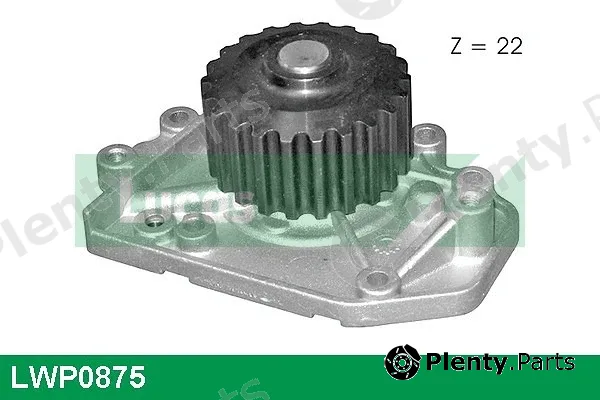 Lucas LWP0875 — Water Pump, engine cooling