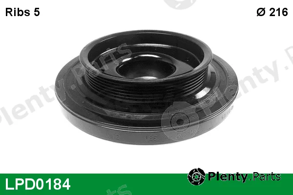 Lucas LPD0184 — Belt Pulley, crankshaft