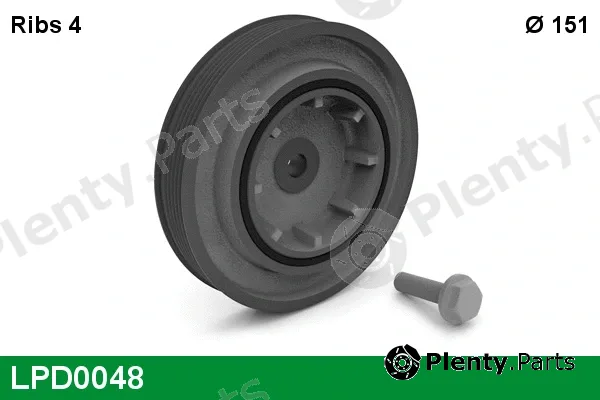 Lucas LPD0048 — Belt Pulley, crankshaft