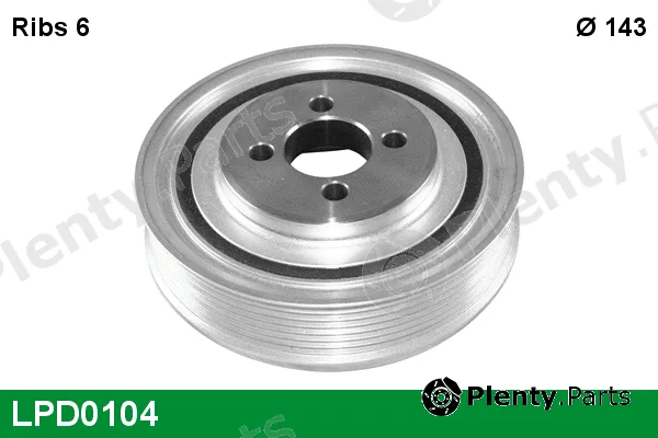 Lucas LPD0104 — Belt Pulley, crankshaft