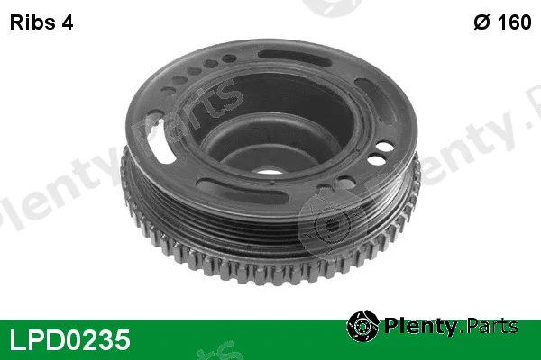 Lucas LPD0235 — Belt Pulley, crankshaft