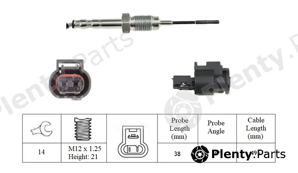 Lucas LGS7302 — Sensor, exhaust gas temperature