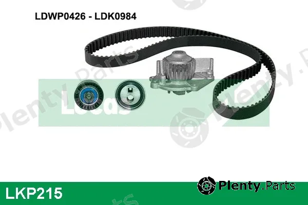 Lucas LKP215 — Water Pump & Timing Belt Kit