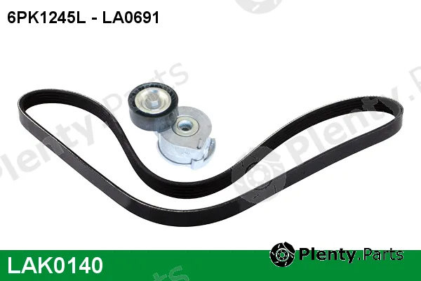 Lucas LAK0140 — V-Ribbed Belt Set