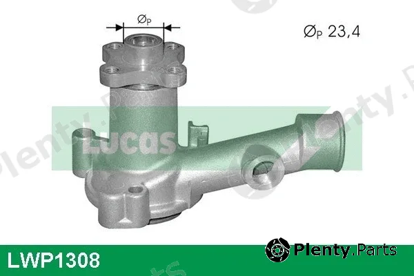 Lucas LWP1308 — Water Pump, engine cooling