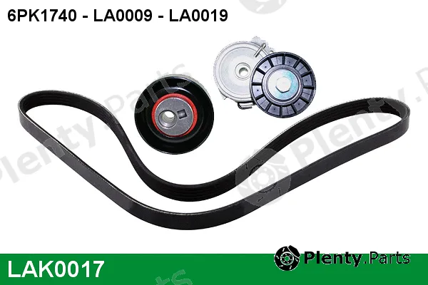 Lucas LAK0017 — V-Ribbed Belt Set