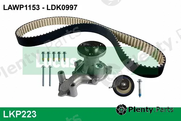 Lucas LKP223 — Water Pump & Timing Belt Kit