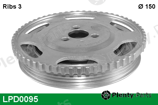 Lucas LPD0095 — Belt Pulley, crankshaft