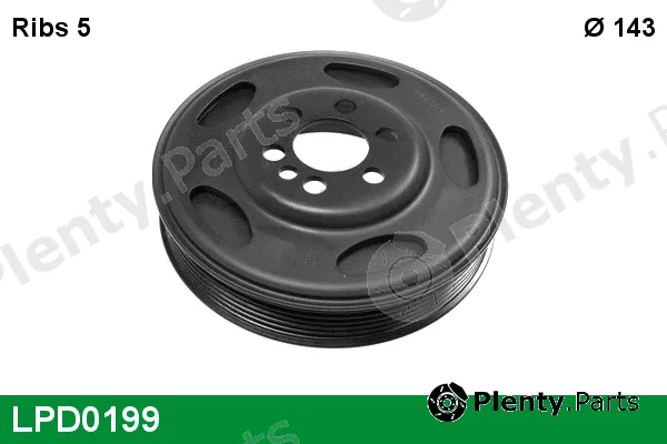 Lucas LPD0199 — Belt Pulley, crankshaft