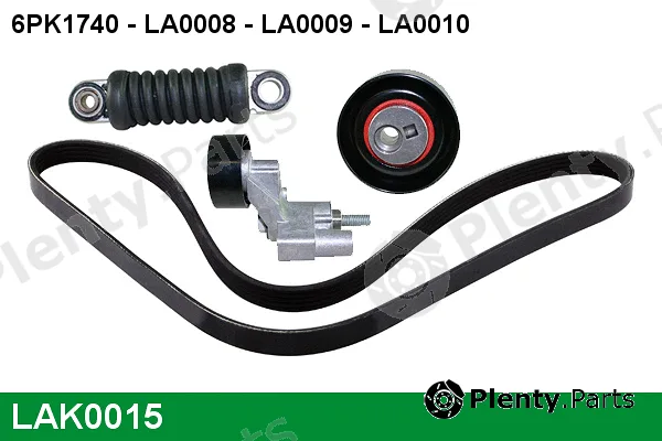 Lucas LAK0015 — V-Ribbed Belt Set