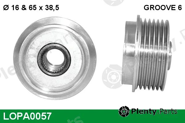 Lucas LOPA0057 — Alternator Freewheel Clutch