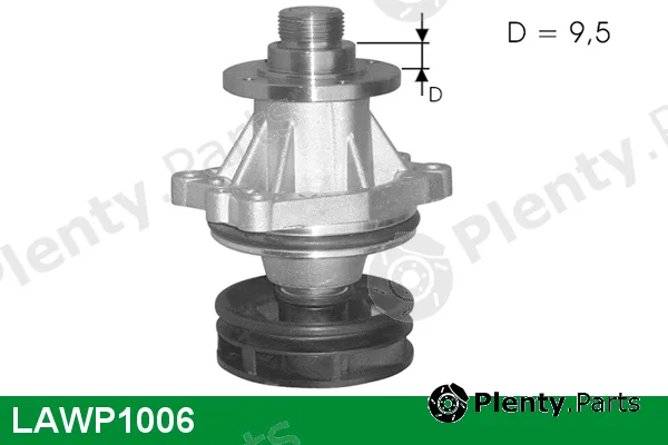 Lucas LAWP1006 — Water Pump, engine cooling