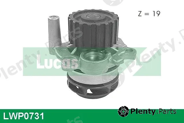 Lucas LWP0731 — Water Pump, engine cooling