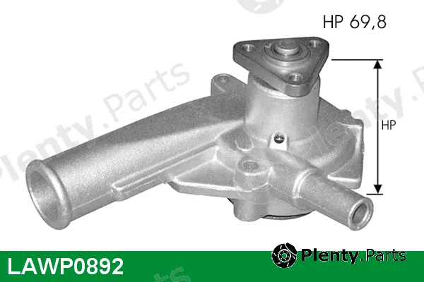 Lucas LAWP0892 — Water Pump, engine cooling