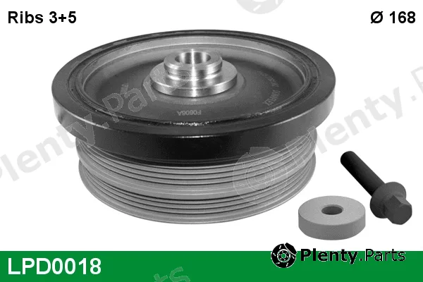 Lucas LPD0018 — Belt Pulley, crankshaft