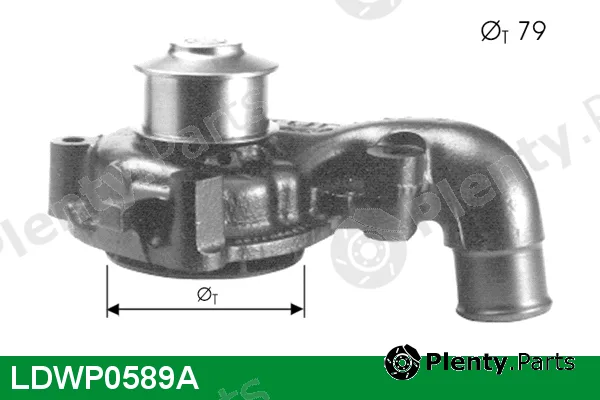 Lucas LDWP0589A — Water Pump, engine cooling