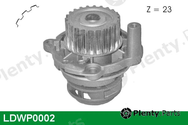 Lucas LDWP0002 — Water Pump, engine cooling