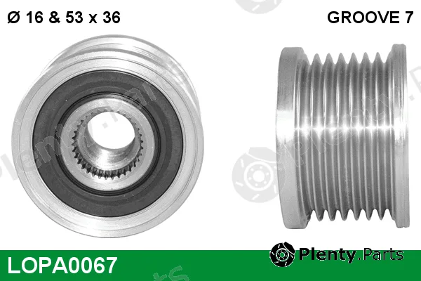 Lucas LOPA0067 — Alternator Freewheel Clutch