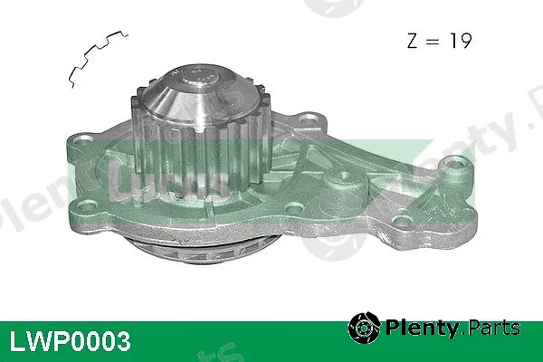 Lucas LWP0003 — Water Pump, engine cooling