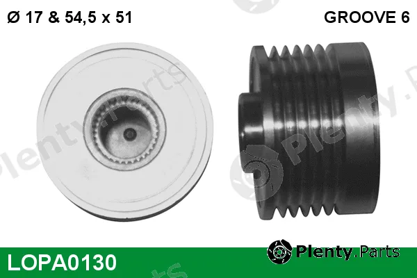 Lucas LOPA0130 — Alternator Freewheel Clutch