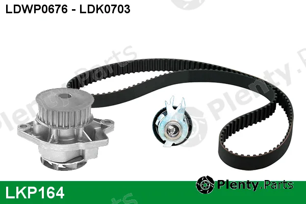 Lucas LKP164 — Water Pump & Timing Belt Kit