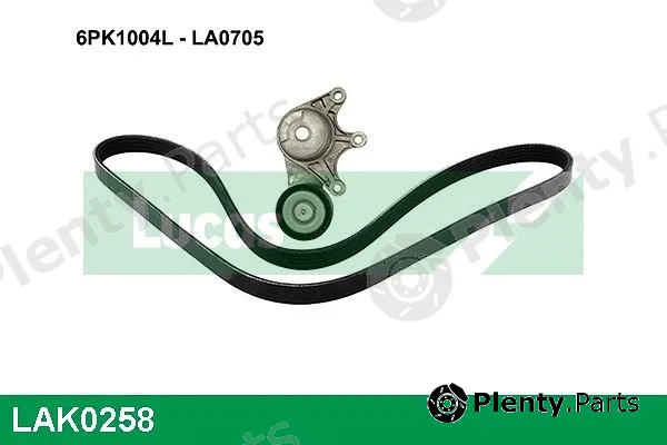 Lucas LAK0258 — V-Ribbed Belt Set