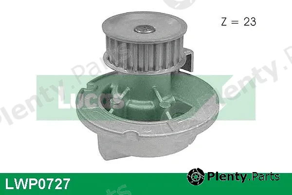 Lucas LWP0727 — Water Pump, engine cooling