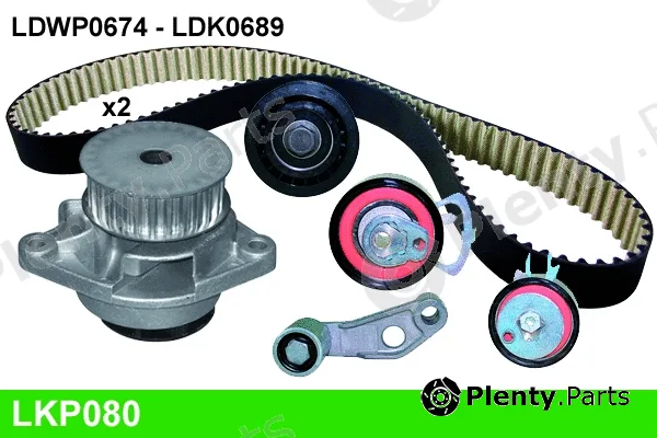 Lucas LKP080 — Water Pump & Timing Belt Kit