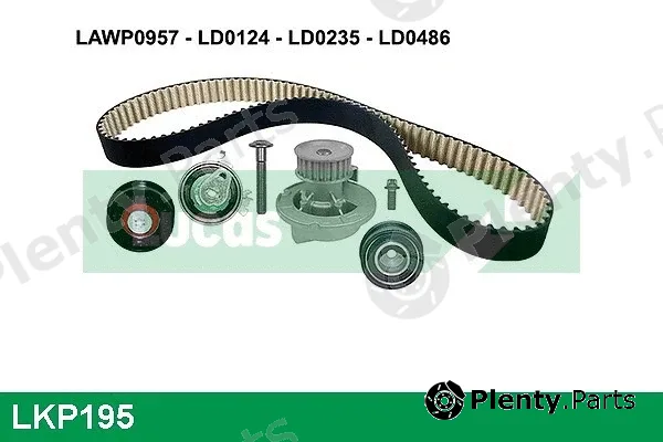 Lucas LKP195 — Water Pump & Timing Belt Kit