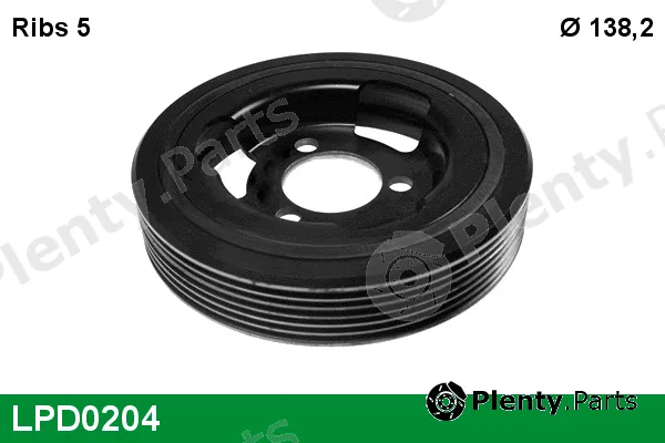 Lucas LPD0204 — Belt Pulley, crankshaft