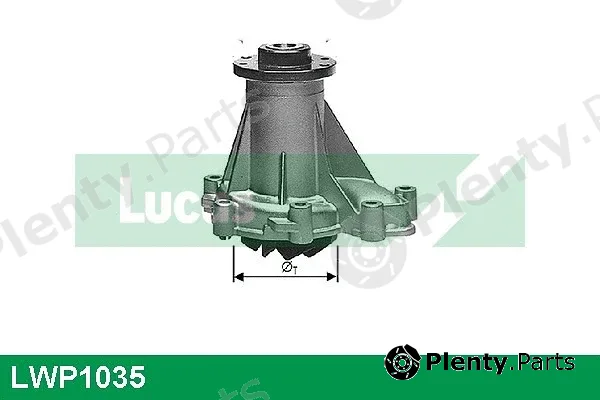 Lucas LWP1035 — Water Pump, engine cooling