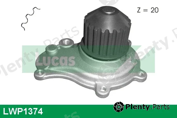 Lucas LWP1374 — Water Pump, engine cooling