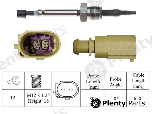 Lucas LGS7287 — Sensor, exhaust gas temperature