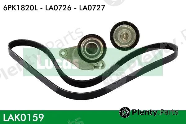 Lucas LAK0159 — V-Ribbed Belt Set