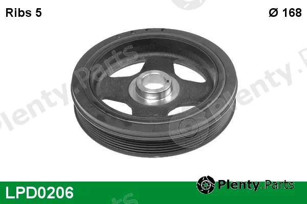 Lucas LPD0206 — Belt Pulley, crankshaft