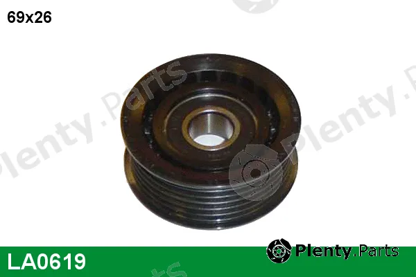 Lucas LA0619 — Deflection/Guide Pulley, V-ribbed belt