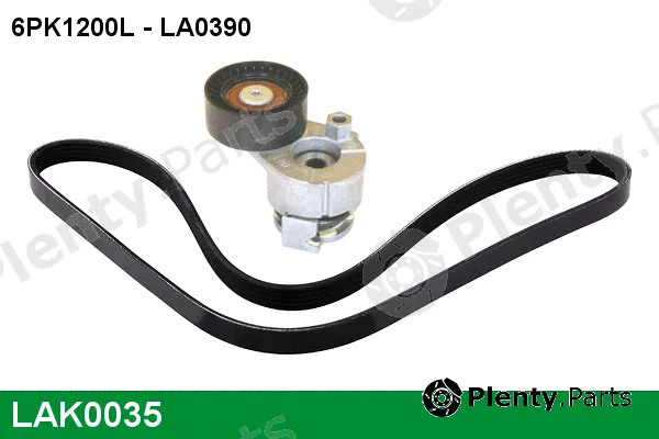 Lucas LAK0035 — V-Ribbed Belt Set