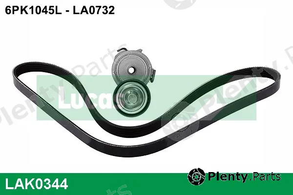 Lucas LAK0344 — V-Ribbed Belt Set