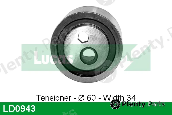 Lucas LD0943 — Tensioner Pulley, timing belt
