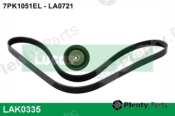 Lucas LAK0335 — V-Ribbed Belt Set