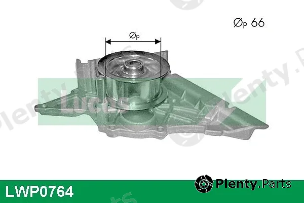 Lucas LWP0764 — Water Pump, engine cooling