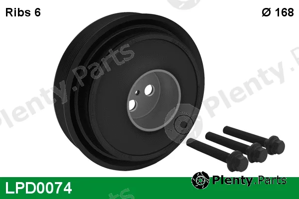 Lucas LPD0074 — Belt Pulley, crankshaft